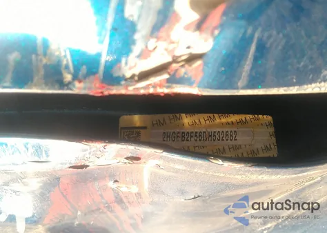 2013 Honda Civic Lx from USA, damaged, VIN 2HGFB2F56DH532682